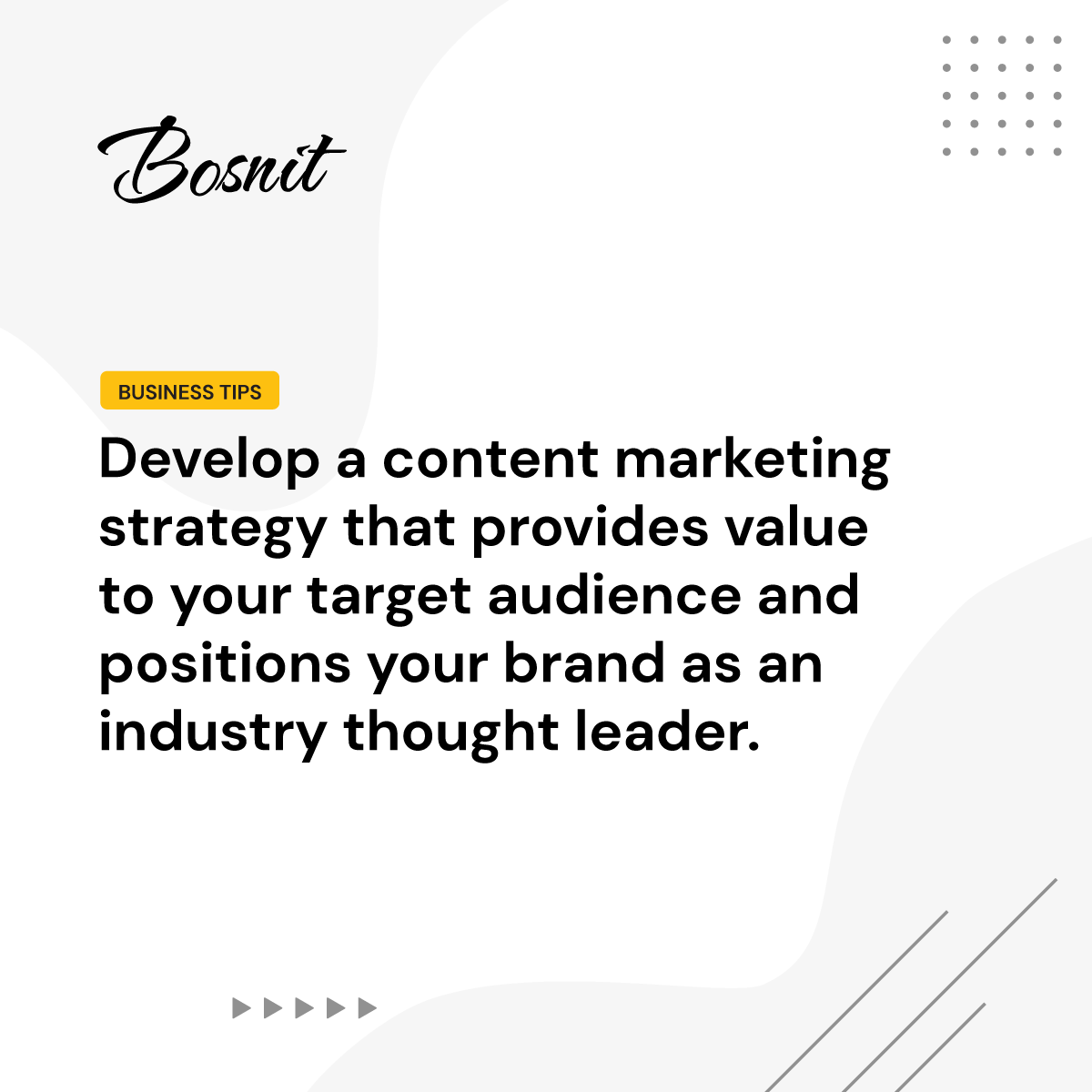 bosnit_studio's tweet photo. #marketingtips #digitalmarketing #onlinemarketing #socialmedia #contentmarketing https://t.co/GKtADgb62m