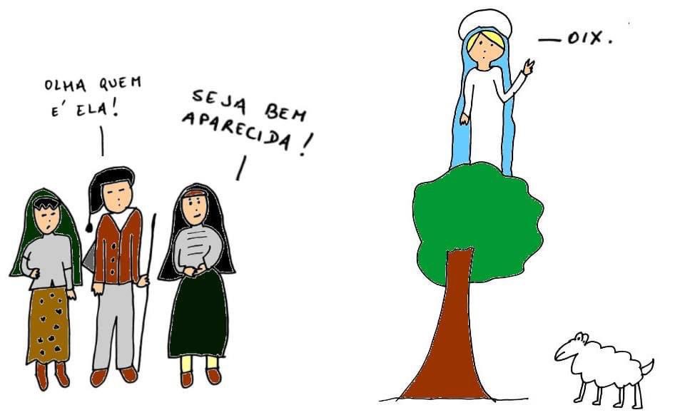 Há pessoas assim, que adoram aparecer.