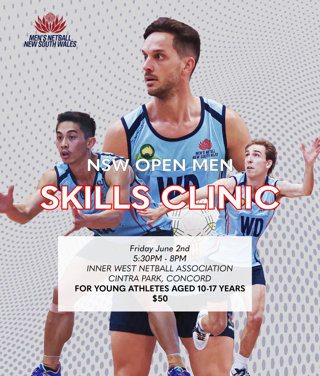 Join our Men's Open team for skills development, drills, fun and games at a Junior Development Clinic.

Friday 2nd June at Cintra Park, Concord

Details here:
stickytickets.com.au/cjlh7/junior_b…