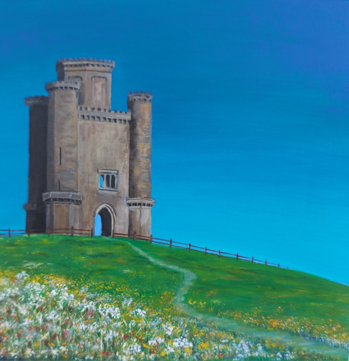 Paxton's Tower
#welshart #Carmarthenshire