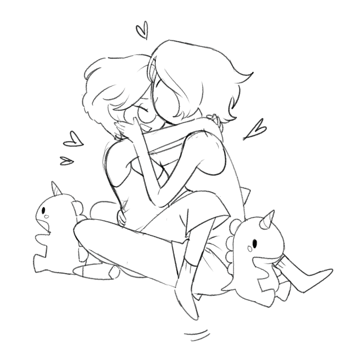 just 2 girls from different regions making the most of their time together