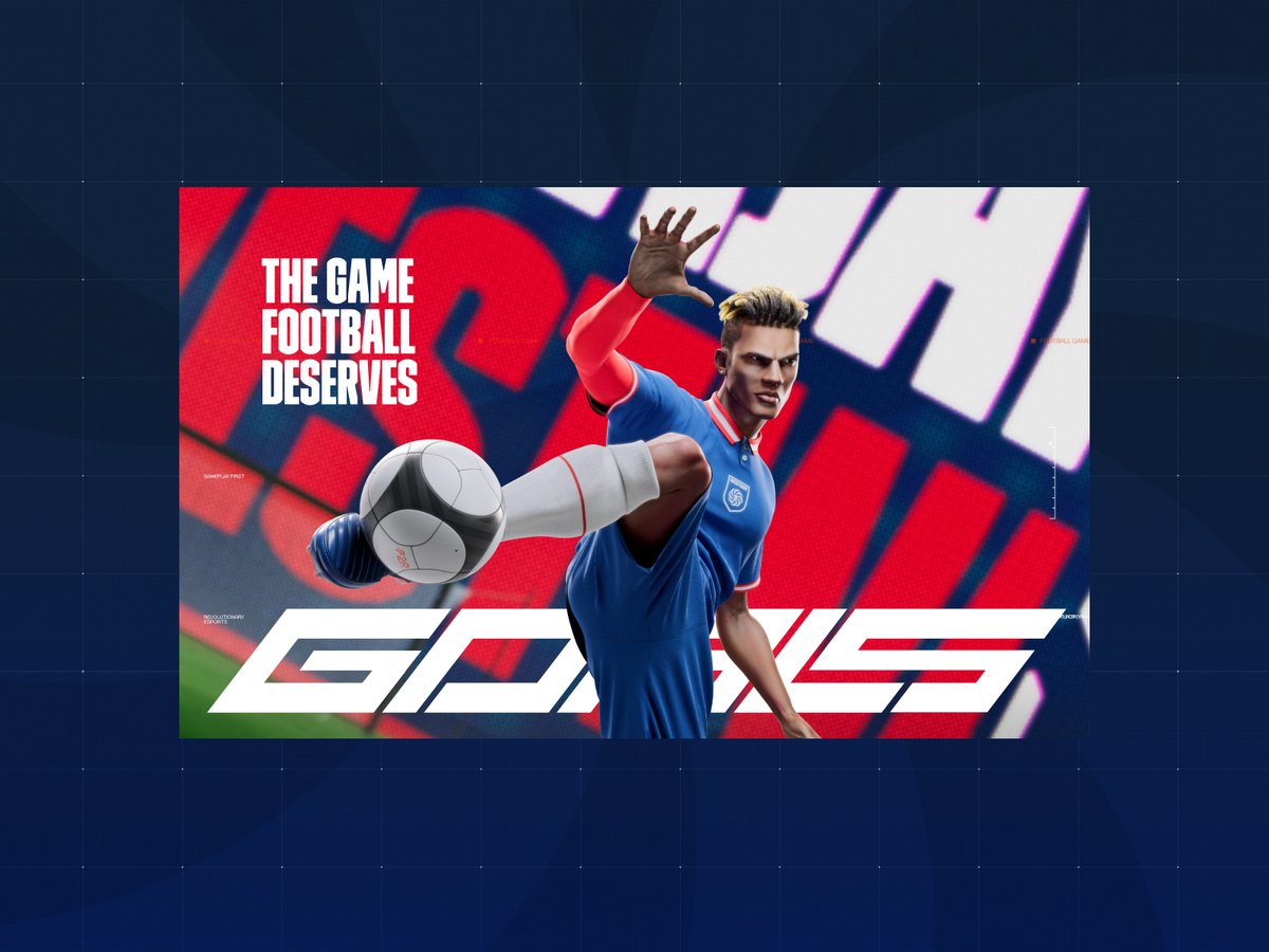 Congratulations to the team behind Goals, a fast-paced and inclusive football game for all abilities! We love the blend of animation, flat design, and 3D elements. Check it out here: bit.ly/3I1oLru #SOTD #GamesAndEntertainment #3D #Typography @14islands