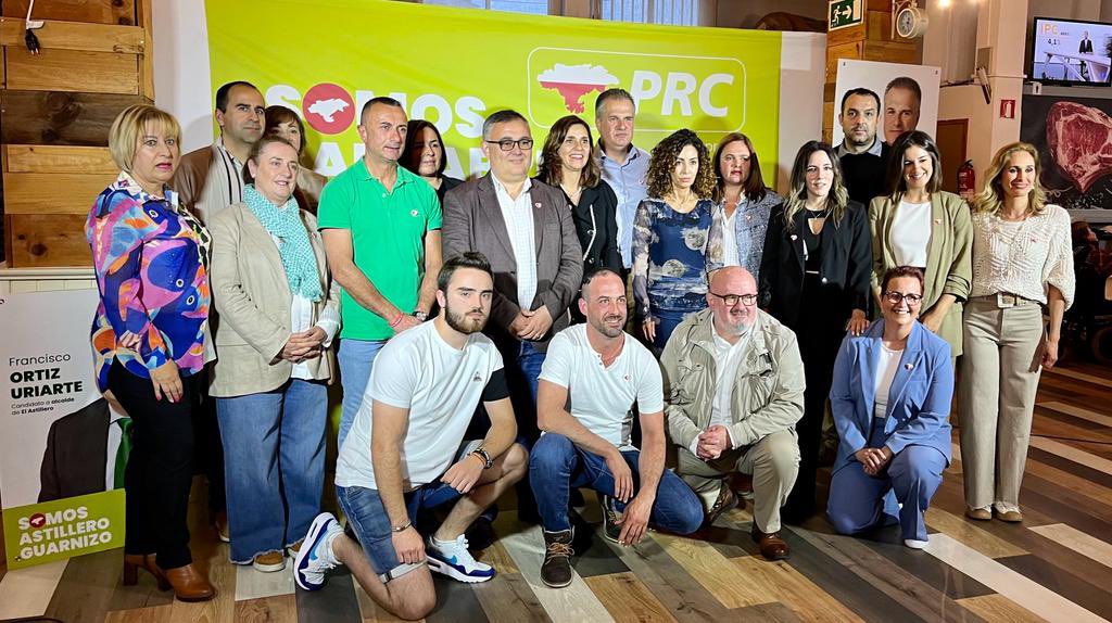 ✅Ayer en #Astillero acompañando a <a href="/PacoOrtizU/">Francisco Ortiz Uriarte</a> y a todo su equipo de #PRC El Astillero Guarnizo en su presentación de candidatura.
✅Contaron con la presencia de nuestra compañera @PaulaFdezPRC y de un montón de vecinos y amigos.
🗳️Astillero tiene que volver a ser regionalista