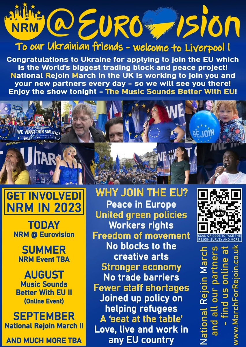 NE4EU's tweet photo. Thank you to @MarchForRejoin National Rejoin March and Thank EU for the music! #RejoinEUrovision https://t.co/mhfRN1mxPN