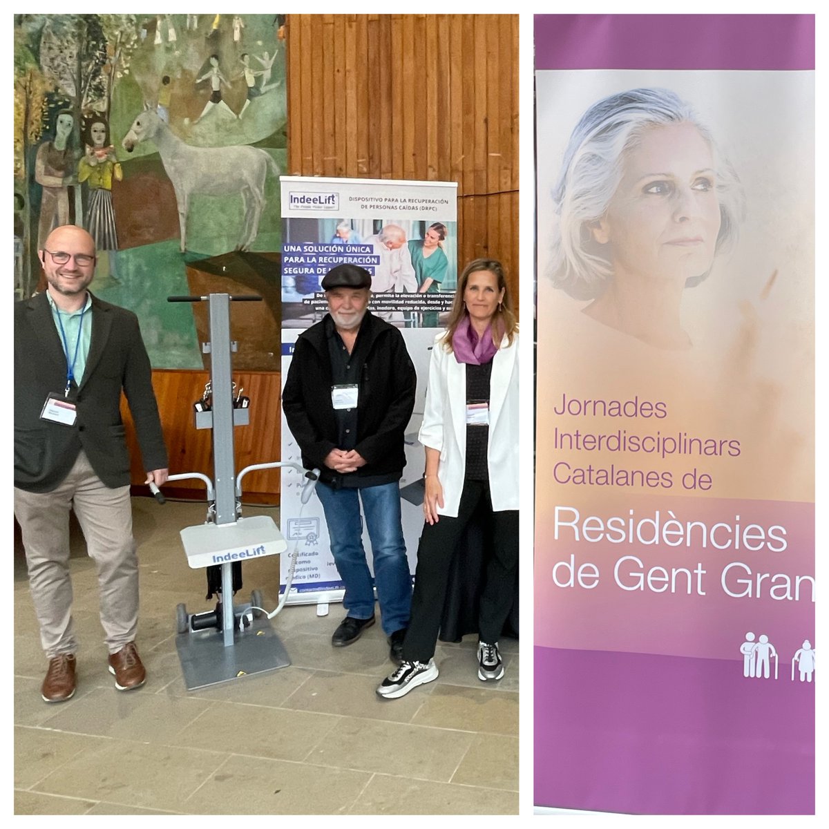 SterCostabella's tweet photo. Gracias @dependenciainfo  por hacerse eco de nuestra participación en las Jornadas Interdisciplinares Catalanas de Residencias de Personas Mayores #interresis23 @IndeeLiftInc 
Puedes leer toda la noticia aquí 👉 https://t.co/6TTamBbpi5

#caídas #Cuidadores #seguridaddelpaciente https://t.co/dB98ppUB4D