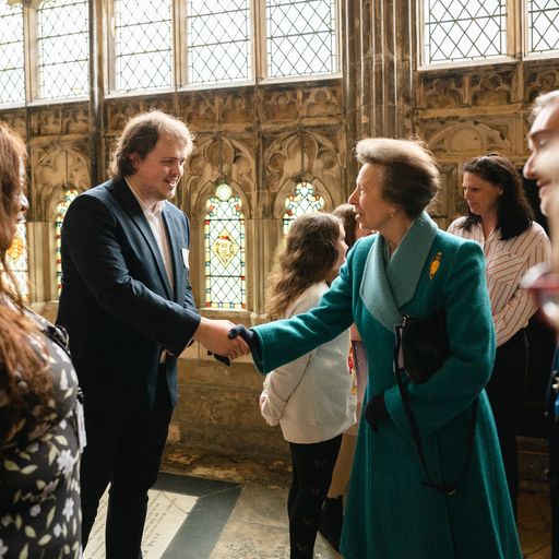 GlosNightstop's tweet image. As part of The #BigHelpOut initiative to mark the coronation of #HMKingCharlesIII @GlosNightstop  were honoured to be invited to meet HRH Anne, The Princess Royal, at @GlosCathedral 's celebration of the work done by #volunteers across the Diocese of #GLOUCESTERSHIRE
