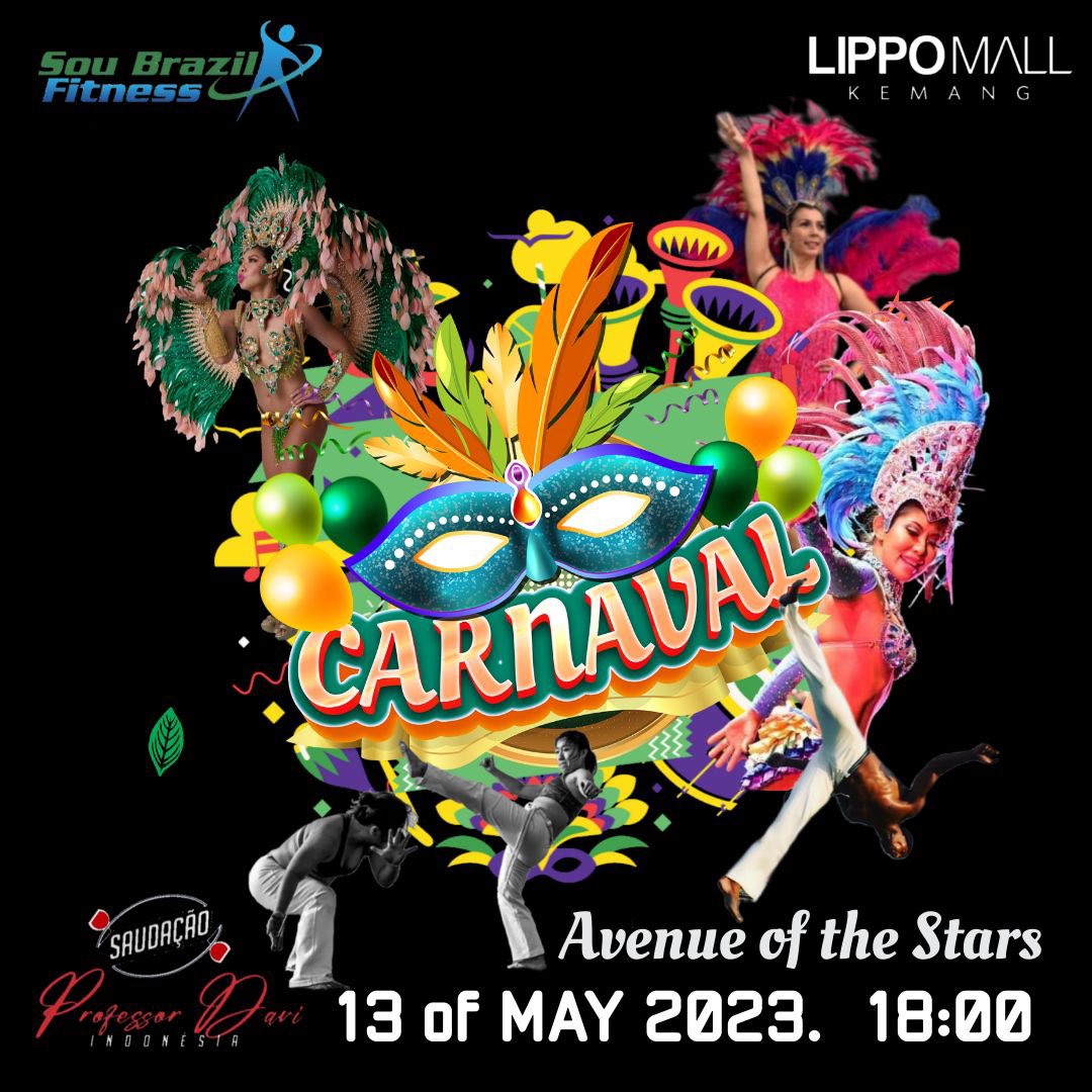 Brazilian Carnaval✨

📅 13 May 2023
📍Avenue Of The Stars, Lippo Mall Kemang

Come join us SoulmateLMK 🥰

#brazilliancarnaval #LippoMallKemang
