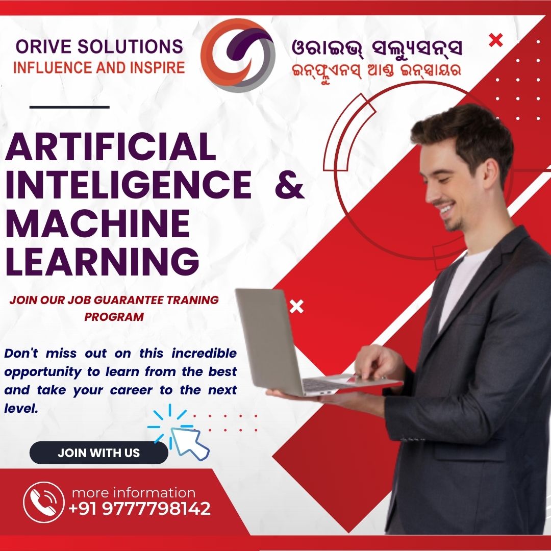 OriveSolutions's tweet image. Unleashing the power of AI and ML to transform the world, one algorithm at a time.🤖💻 #ArtificialIntelligence #MachineLearning #techrevolution #AI #machinelearning #deeplearning #artificialintelligence #onlinelearning #orivesolutions #orivesolutionsbhubaneswar #erp #DataScience