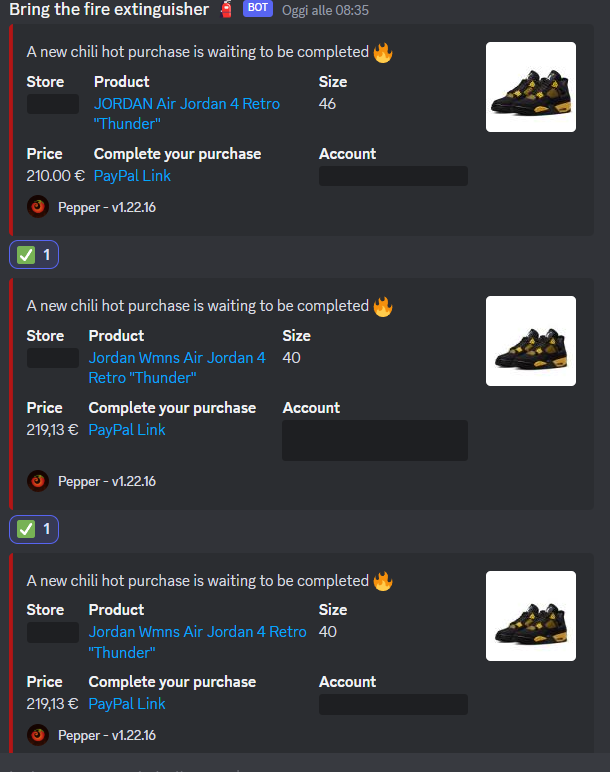 Nik00lo's tweet photo. ⚡️⚡️⚡️
@GoatifyIO 
@PepperScripts 
@MurphyProxies 
@KrakenNike https://t.co/LYh8GxYTS9