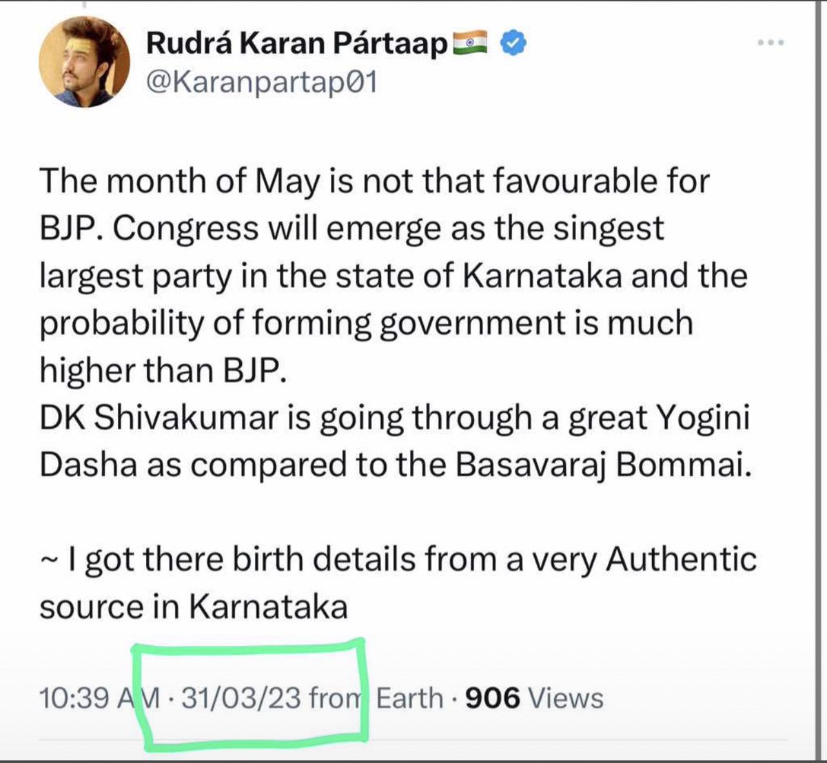 Rudra Karan Partaapš®š³ tweet media