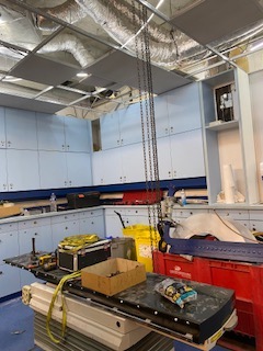 HauteNice's tweet photo. 🙂Voici quelques photos de l'avancement des travaux du nouvel accélérateur. 
🚧Des travaux titanesques qui passent inaperçus pour nos patients grâce à une organisation irréprochable !
#Nice06 
#ensemblecontrelecancer 
#CHE 
#radiothérapie https://t.co/0kDIeeqVSz