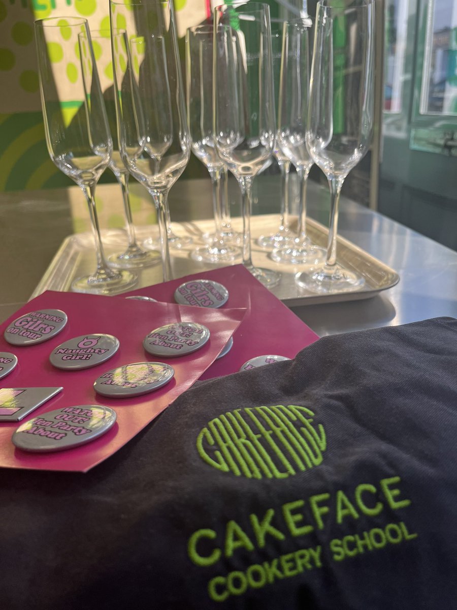 Ready for our hen “bake off”