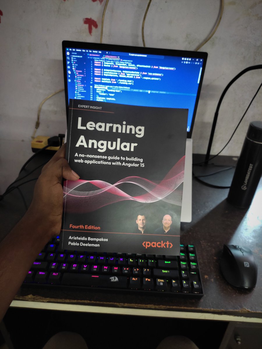 Aakash_codes's tweet image. Thank you @ps848338 for sending this amazing Book on Angular by @abampakos! 🚀

For anyone who wants to start learning Angular, this Book is perfect for you!!

I've been reading it for a while now - Will start posting some learnings soon 👋

This Book contains the following…