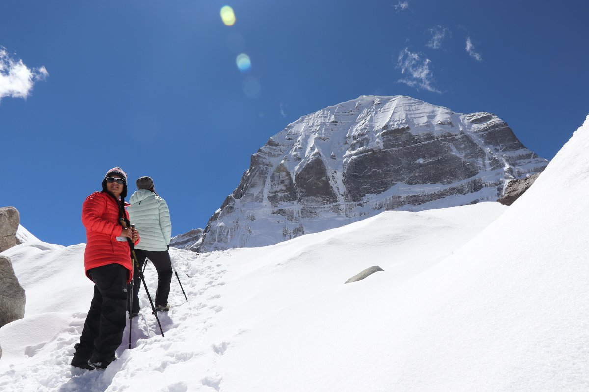 ExtolloAdv's tweet photo. In the lap of the mighty Himalayas, Kailash Manasarovar Lake beckons with its ethereal charm. A Kailash #Mansarovar Yatra nourishes the body, mind, and soul.

Join us on this extraordinary journey to explore the sacred wonders of #Kailash.

More details: https://t.co/nzHVDJr08f https://t.co/D0ZSJYOF7O