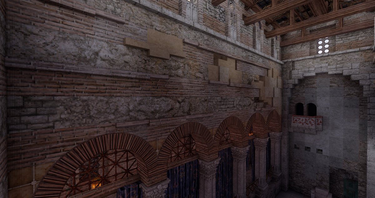 The waterfront and interiors of Lisclorn, a riverside town in Anórien on the northern borders of Gondor.

The town has stood here for centuries and was heavily inspired by Byzantine architecture.

#Tolkien #LotR #WeAreConquest