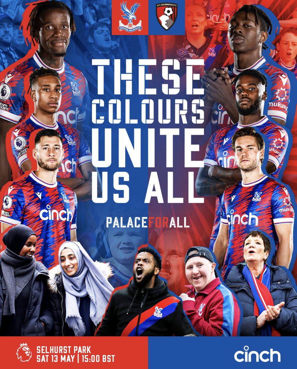 CPFC's tweet photo. Palace for All ❤️💙

#CPFC | #CRYBOU https://t.co/rI7hmwb4Po