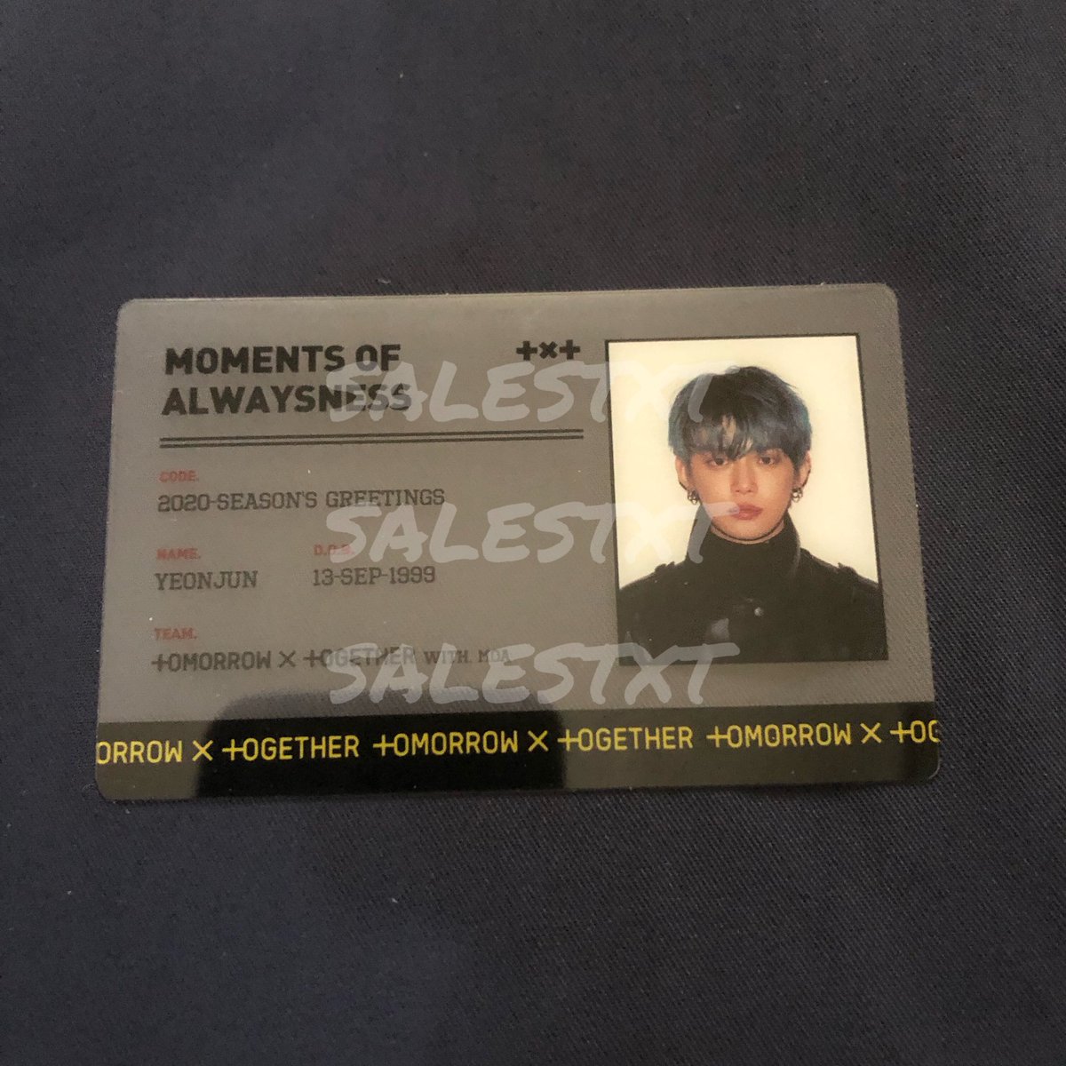 salestxt's tweet photo. wts lfb ph

txt yeonjun season's greetings sg 2020 - payo
ID - ₱1,800

yj sg 20 qs quitting sale ic interest check official tomorrow x together tubatu photocard pc https://t.co/cWqRMgIwzC