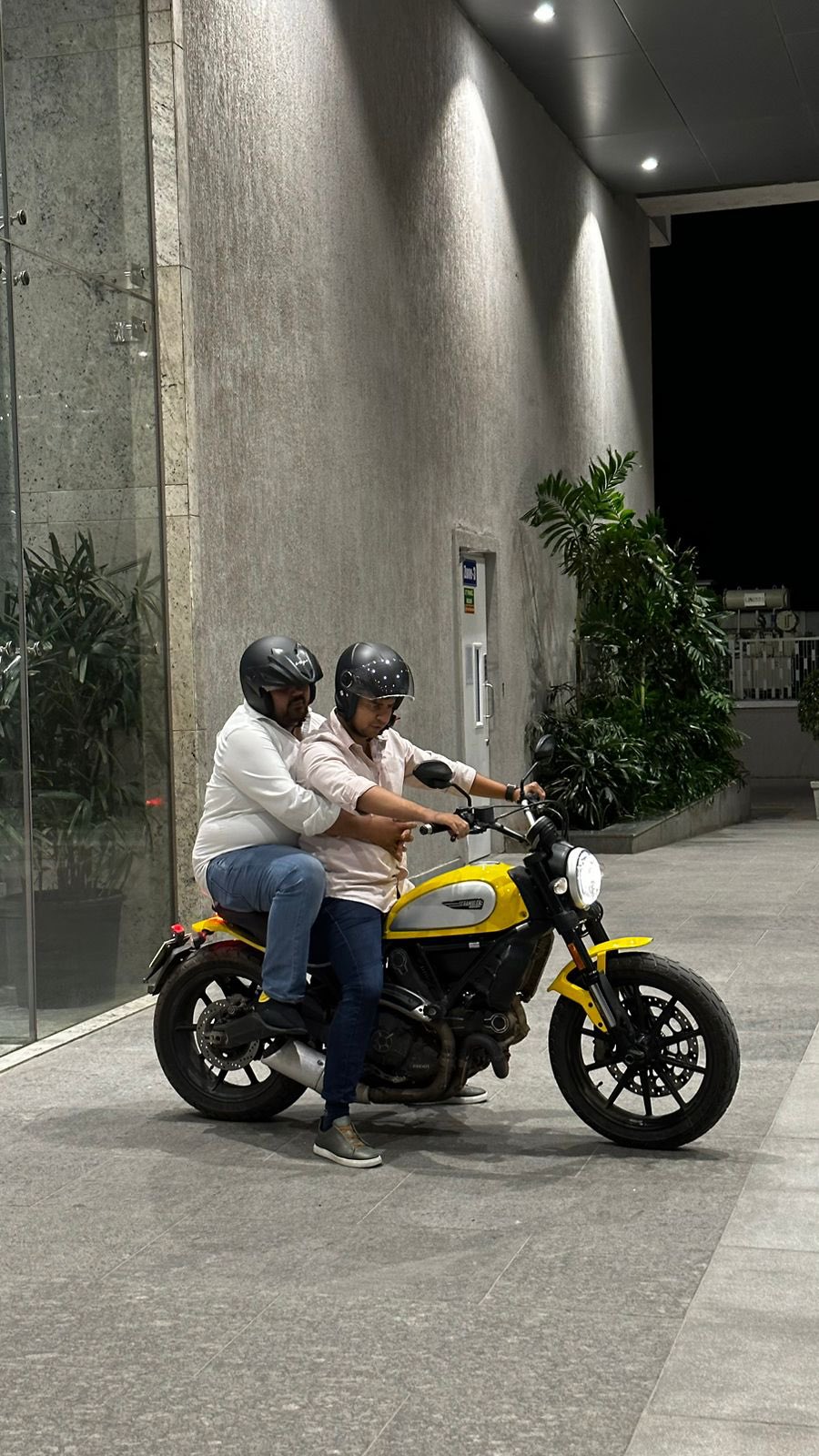 Ducati scrambler 2 person deals