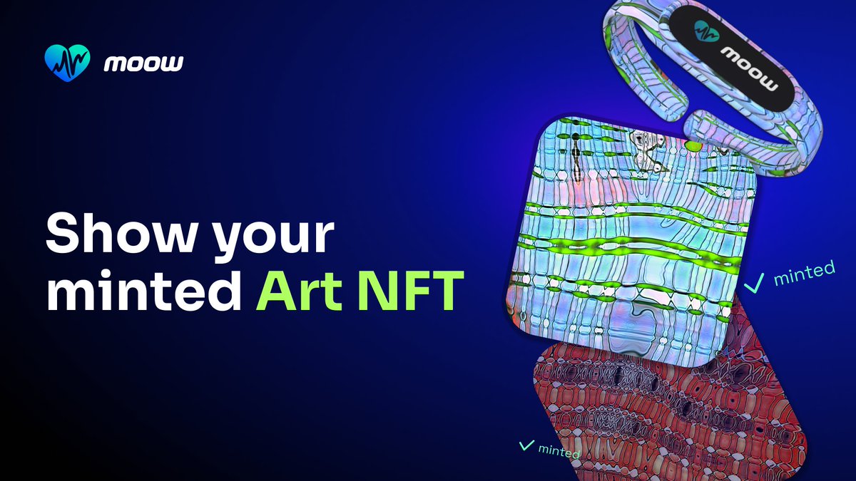 As you already know, we are not just another Move-To-Earn project, but a next-gen Move-To-Collect project that merges art, crypto, sports, and gaming 🔥

With the implementation of the Art NFT Minting function in Alpha Phase 2, we have taken another step forward in delivering on