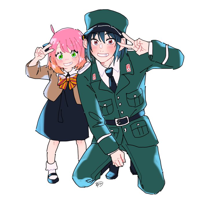 スパミュのおじアニャオフショが可愛すぎて我慢できずに指書き