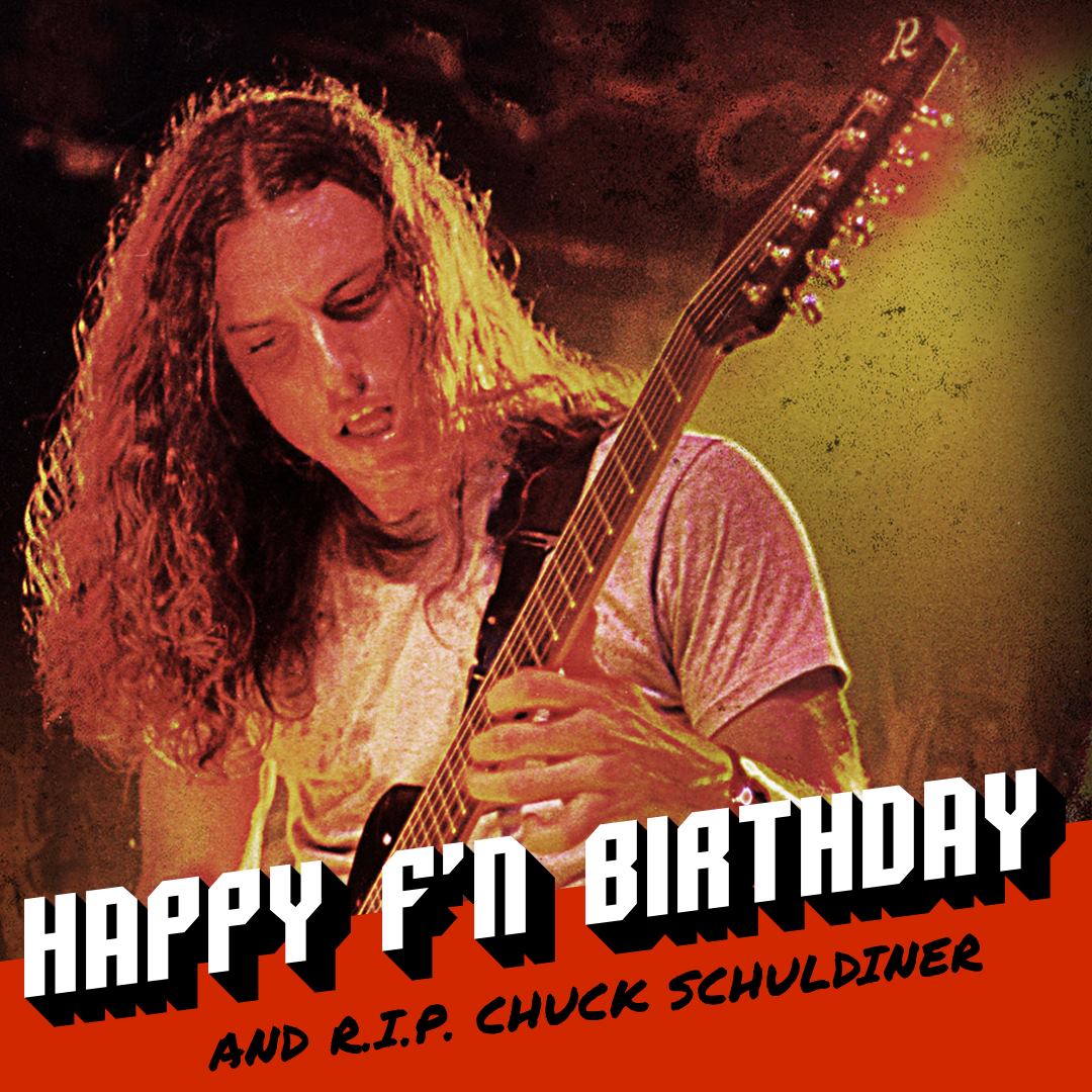 May 13th, 1967 
Happy Birthday Chuck Schuldiner 