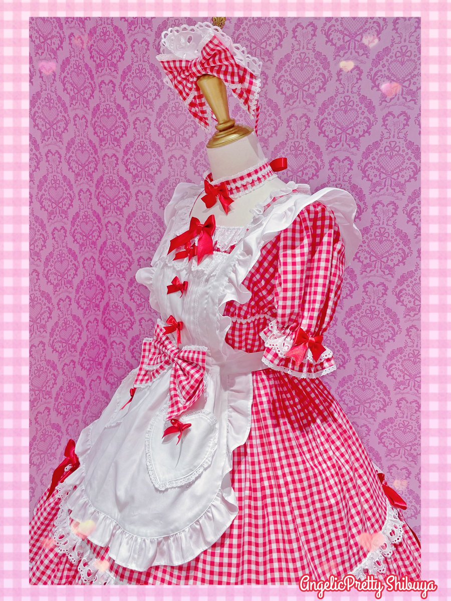Angelic Pretty ピンク ハート ロリータドレスセット Angelicpretty