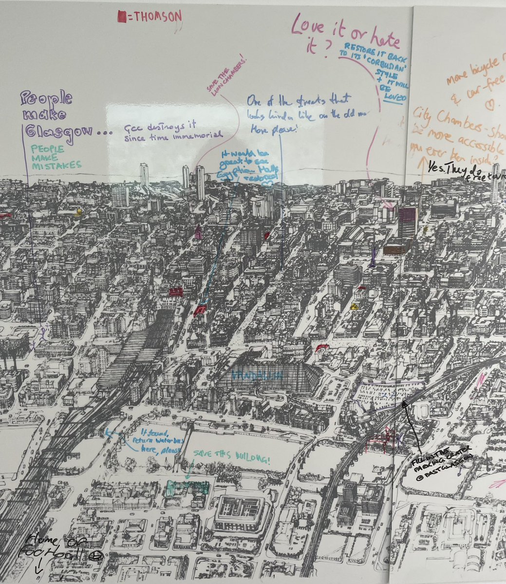 GlasgowHeritage's tweet photo. The sun is out! ☀️ If you’re making the most of it and having a wander today why not call in to our #theknightmap exhibition?
Whilst there you can add your thoughts and ideas to our interactive whiteboard! https://t.co/G6tWjUi1Ob