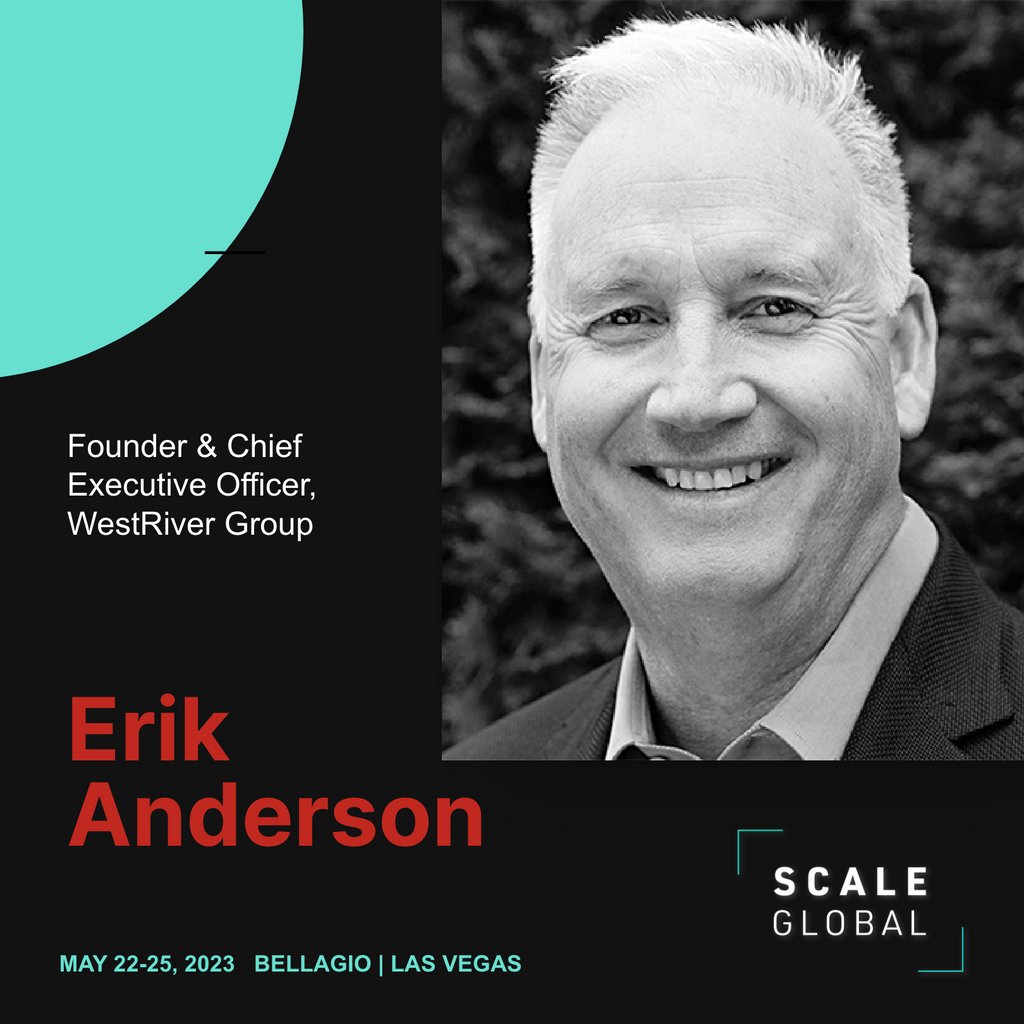 thescalesummit's tweet image. scaleglobalsummit.com/register 🔗 Join Erik Anderson @WestRiverVC at SCALE Global Summit in Las Vegas, NV The Bellagio MAY 22-25, 2023. Register now #ScaleGlobal 🌐