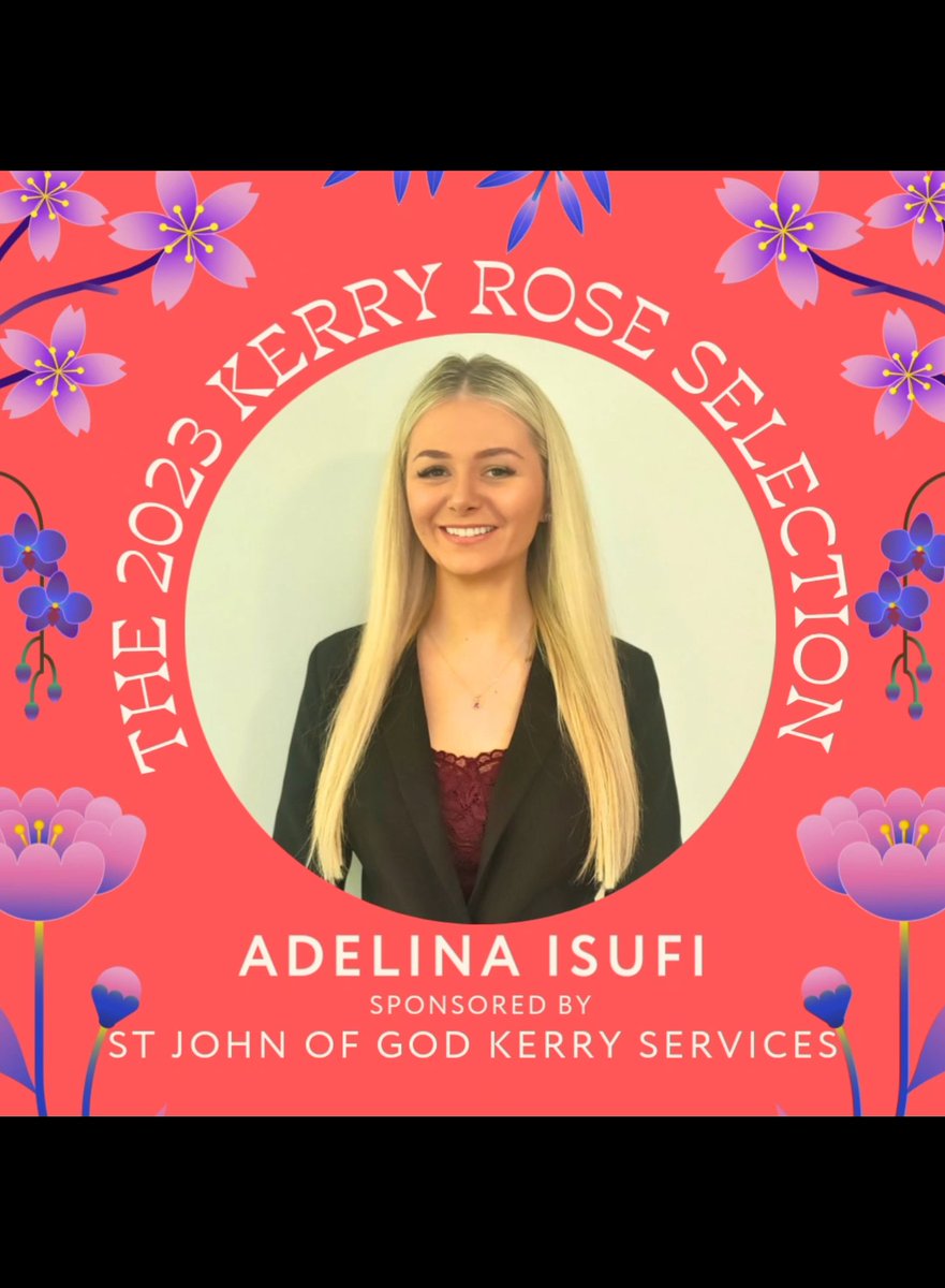 KerryRoseCentre's tweet photo. Meet the 2023 Kerry Entrants! 

The Kerry Rose Selection takes place in the @heightshotelkillarney this Sunday 14th May at 7pm, with doors opening at 6.30pm. Tickets will be available at the door on the night for €25.

We'll see you there! 🙂 https://t.co/040O46Qu2G