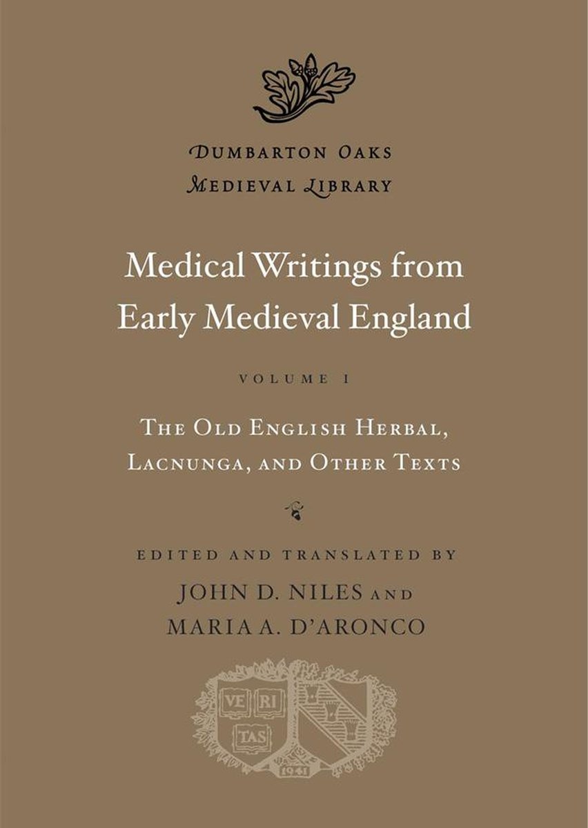 Medical Writings from Early Medieval England, Volume I, ed. trans. John D. Niles and Maria A. D'Aronco (<a href="/Harvard_Press/">Harvard University Press</a>, May 2023)
facebook.com/MedievalUpdate…
hup.harvard.edu/catalog.php?is…
#medievaltwitter #medievalstudies #medievalmedicine #medievalEngland #earlymedieval #criticaledition
