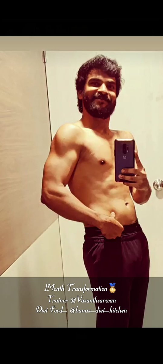 finallyraj's tweet photo. 1Month Transformation🥇
Trainer @Vasanthsarwan
Diet Food_ @banus_diet_kitchen_
@pintola.in M 
#workout #Finallyraj #Rajfinally https://t.co/WELeOHiXfi