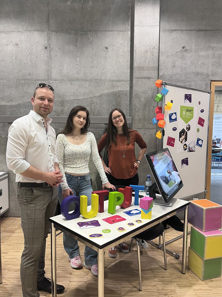 OUTPUTDD's tweet photo. Wir sind beim #UNITAG kommt vorbei ! @tudresden_de https://t.co/cu0CBTO2zT