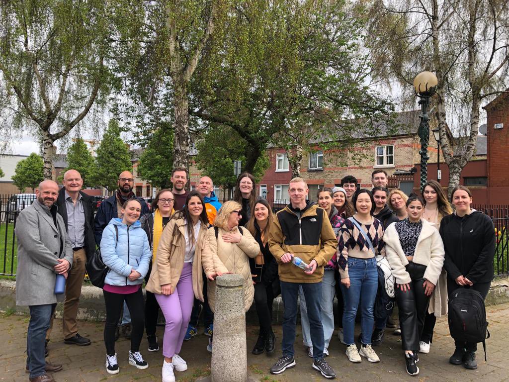 Always a pleasure to have <a href="/Dublin_Simon/">Dublin Simon</a> on tour with us. Thank you for your support! 

If you or your organisation would like to book one of our tours you can do this on our website here: secretstreettours.org/book-a-tour

#homelessnessawareness #walkingtours #Walkingtour