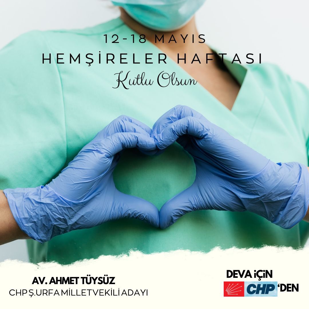 Tüm hemşir ve hemşirelerimizin özlük haklarını düzelteceğiz herkes emeğinin karşılığını alacak sana söz!