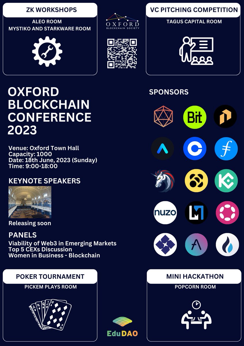Oxford Blockchain Society (University of Oxford) tweet media