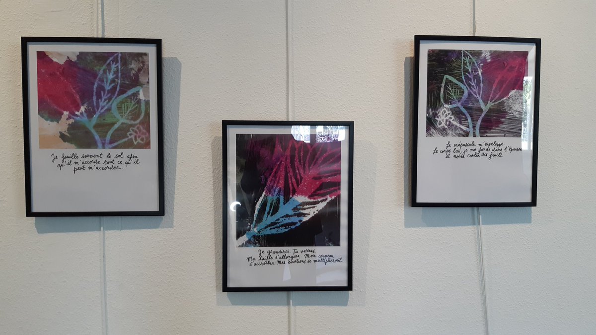CrosaMichel's tweet photo. Installation du projet #plasticienaucollege par les 5meB et la dessinatrice #LaureDelPino au clg #REP #LaVilleAuxRoses de Châteaubriant👍. 30 heures pour entrer dans une démarche artistique accompagné d'un artiste, produire et communiquer. Vernissage le vendredi 26 mai à 12h15🍾! https://t.co/tGr4ybSZfo