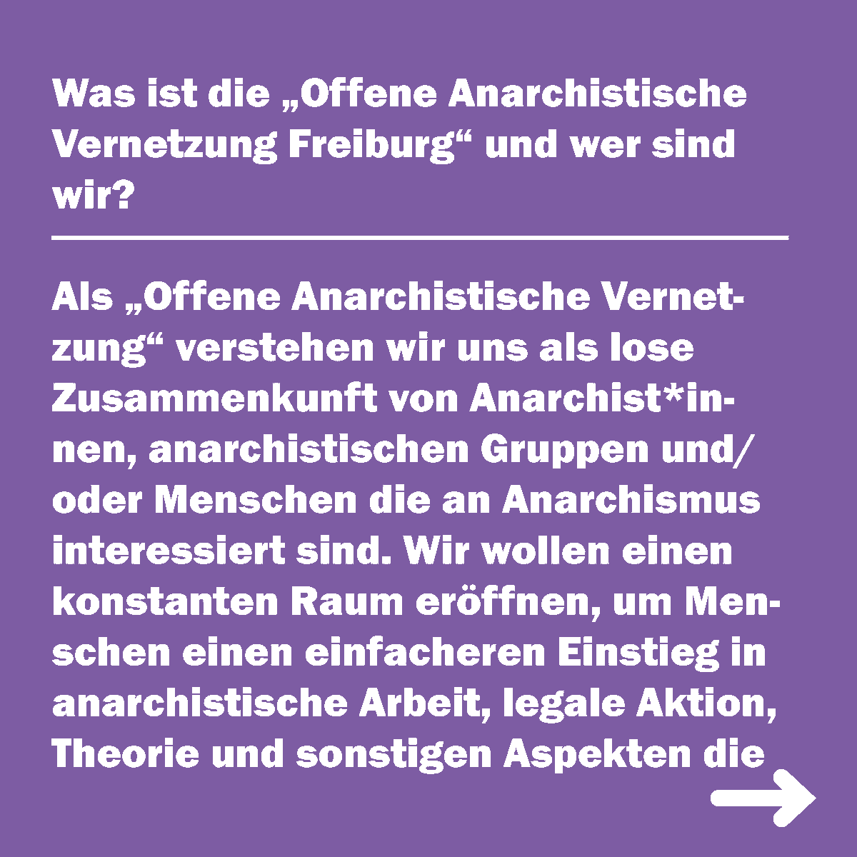 OAV_Freiburg's tweet photo. + OAV Freiburg Gründungserklärung Teil 1 +

Um unsere Gründung auch ein bisschen zu erklären und zu zeigen was uns eigentlich bewegt hat, werden wir eine Gründungserklärung in zwei Teilen hochladen. Teilt gerne eure Gedanken und Gefühle zu dem Text :) https://t.co/lynBPgN7qY