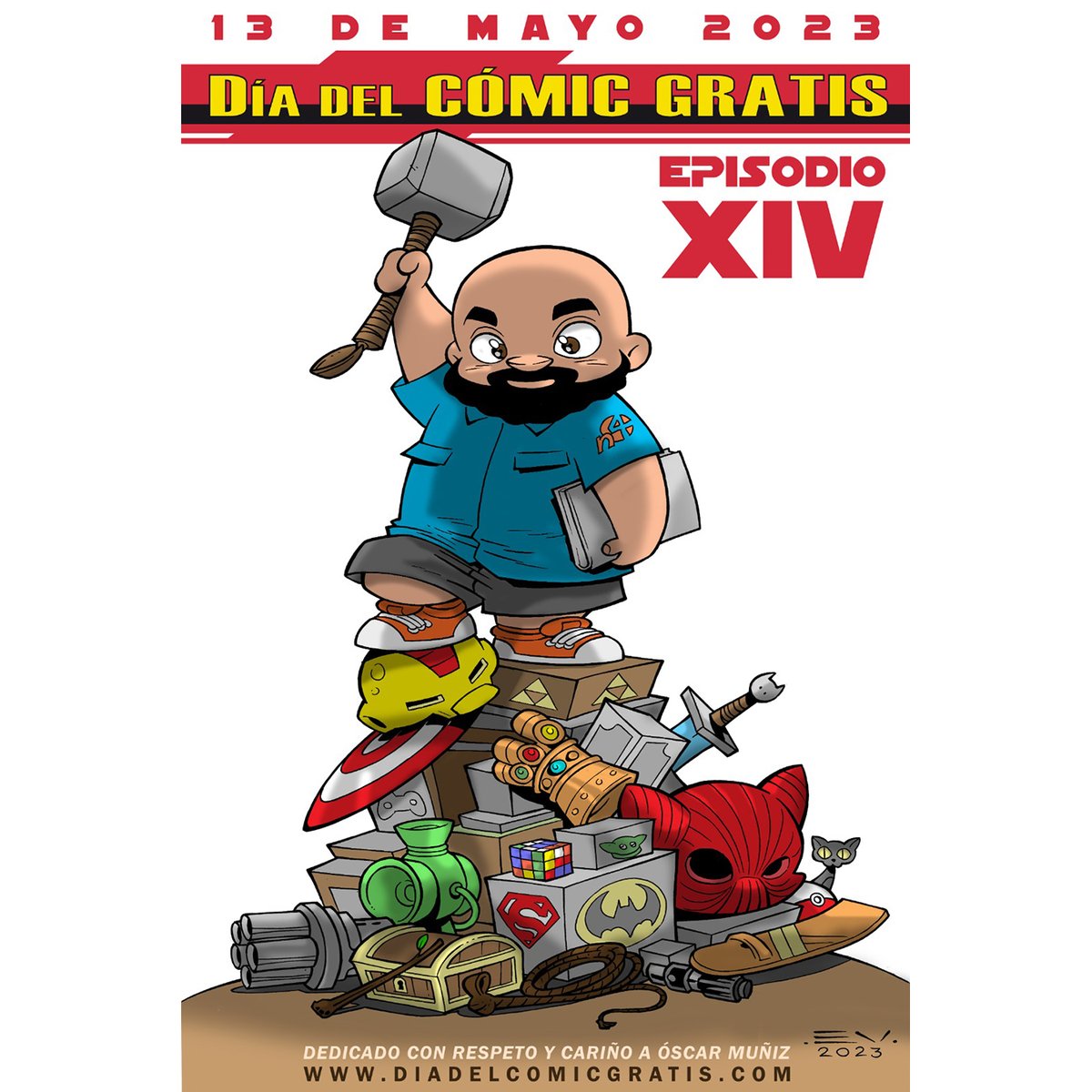 ¡Celebra el Día del Cómic Gratis con nosotros!
Ven a visitarnos y llévate tu ejemplar gratuito.
En tienda de 10h a 14h y en la Feria del Libro, caseta 15  de 11h a 14h y de 17:30h a 21h
#DiaDelComicGratis