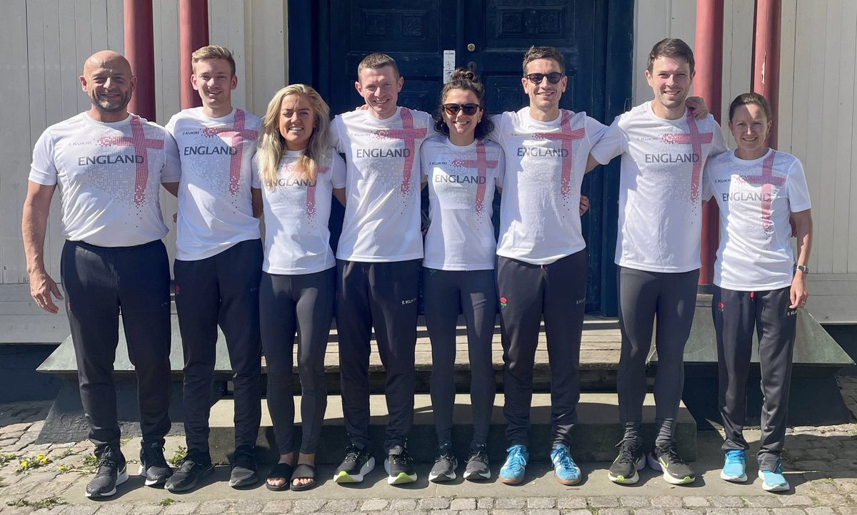 Good luck to the England team at the Copenhagen marathon this weekend.