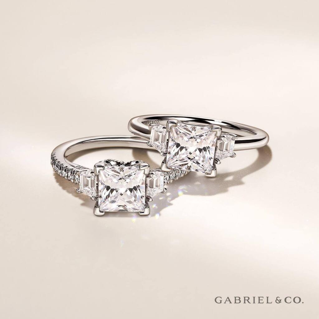 Depaulogy's tweet photo. Three stones, three wishes, one love 💕 
Our Quentin &amp; Harbor engagement rings are the perfect way to show your forever kind of love. 

Which one is your favorite?
The elegant Quentin (style # ER14897S6W83JJ) or the stunning Harbor (style # ER14795S6W… https://t.co/5zCEFbpwNf https://t.co/34dfkB3bU5
