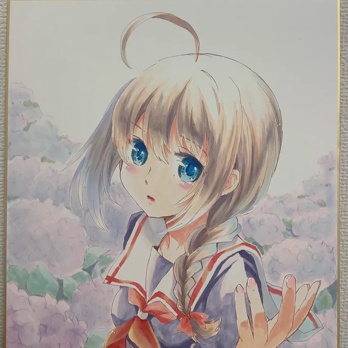 ハイライト入れて絵の方はこれで完成でいいかなぁ