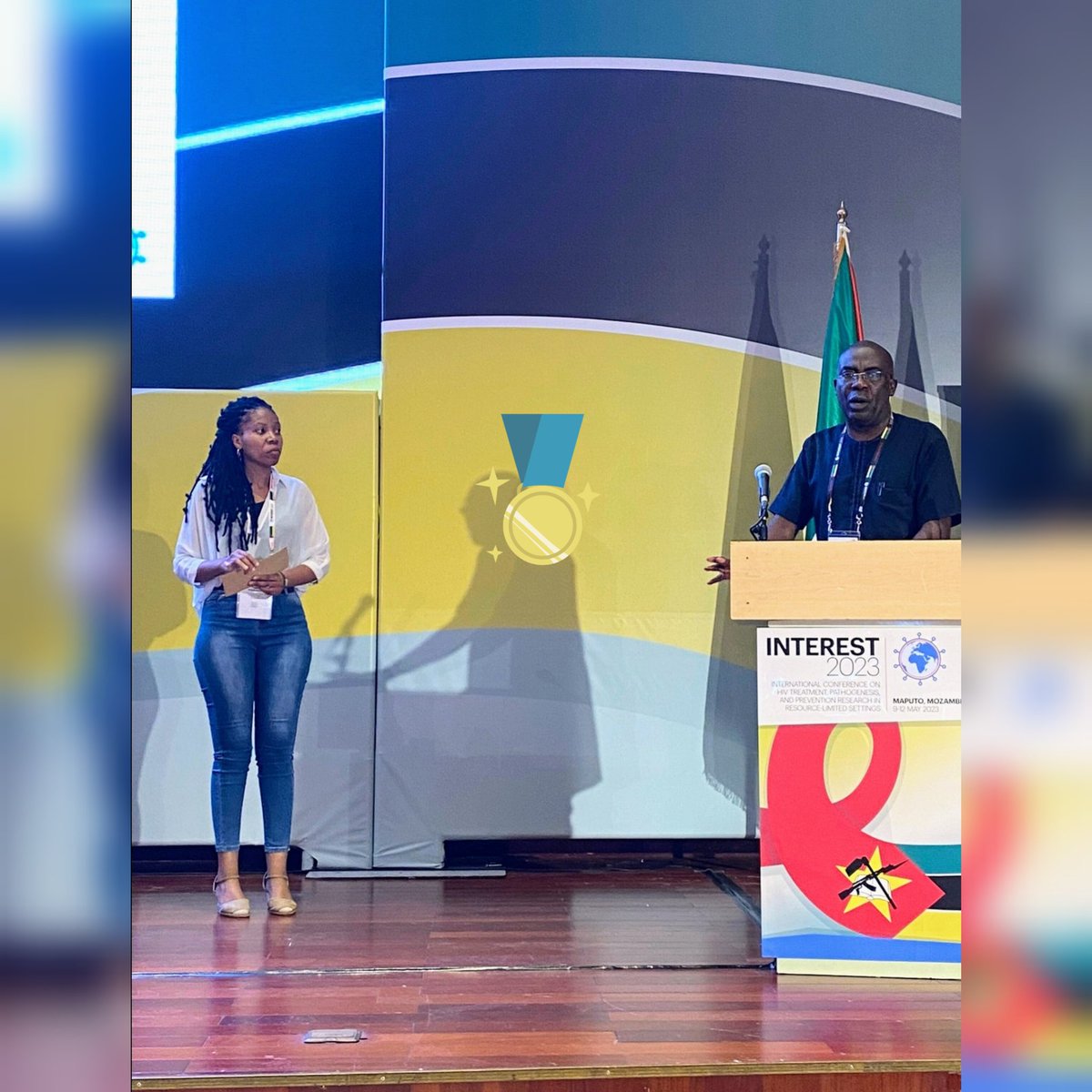 CelsoKhosa's tweet photo. Congratulations to Vania Maphossa and the @CISPOC_DPCM  @instituto_ins  for winning the scientific award at #INTEREST2023  Your hard work and dedication to the field is truly inspiring. Keep up the amazing work! 🎉👏 #WomenInSTEM #ScienceAward https://t.co/BWNQQAFYAK