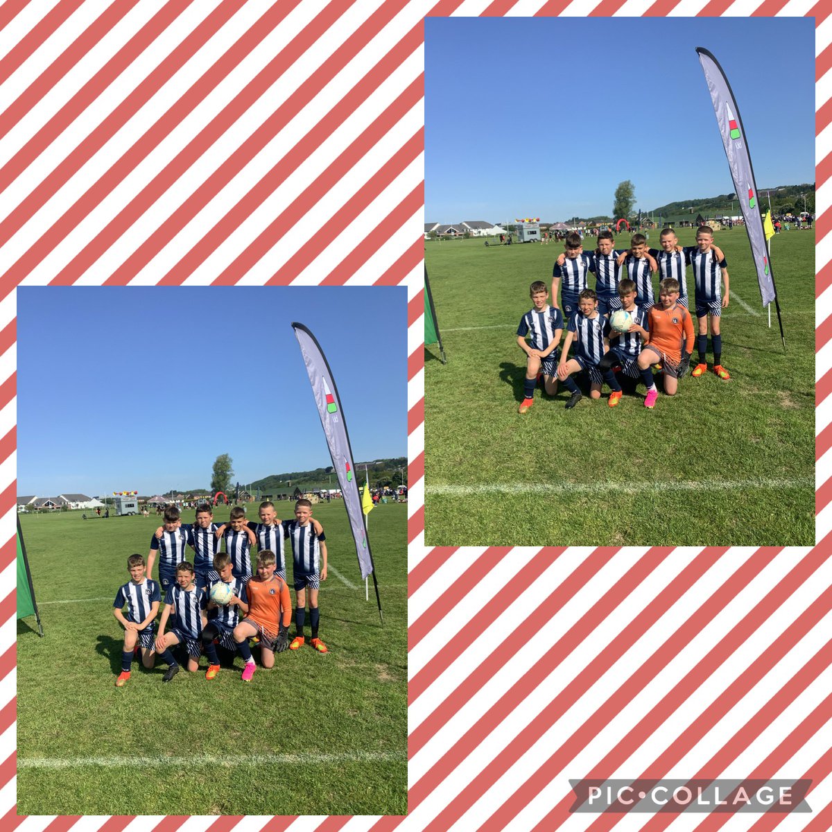 Tîm pêl-droed yn barod i gystadlu! ⚽️⭐️ The football team are ready to compete! ⚽️👍