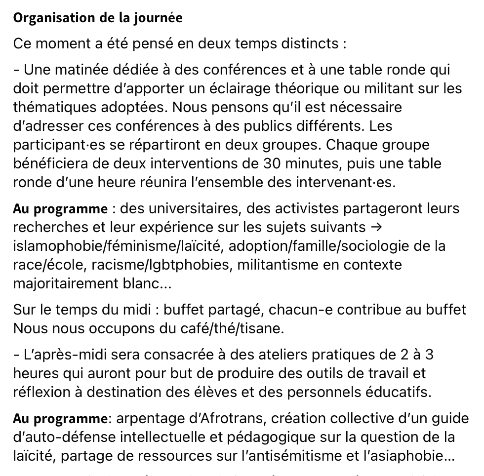 trung_ngq's tweet photo. Avec les copaines de @queer_education on organise une journée antiracisme à l'École !

📅10 juin 2023
📍à La Station - Gare des mines à Paris
Avec interventions de collectifs queers racisés, chercheur·ses, activistes, + autodéfense et arpentages
(+ d'infos à venir)

Venez🔥!
RT🙏 https://t.co/ud3VMlXjtE