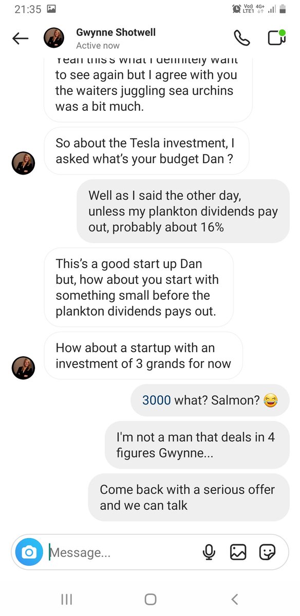 2SCPodcast's tweet photo. Got messaged by the president of Tesla! https://t.co/DKPflkbBgz