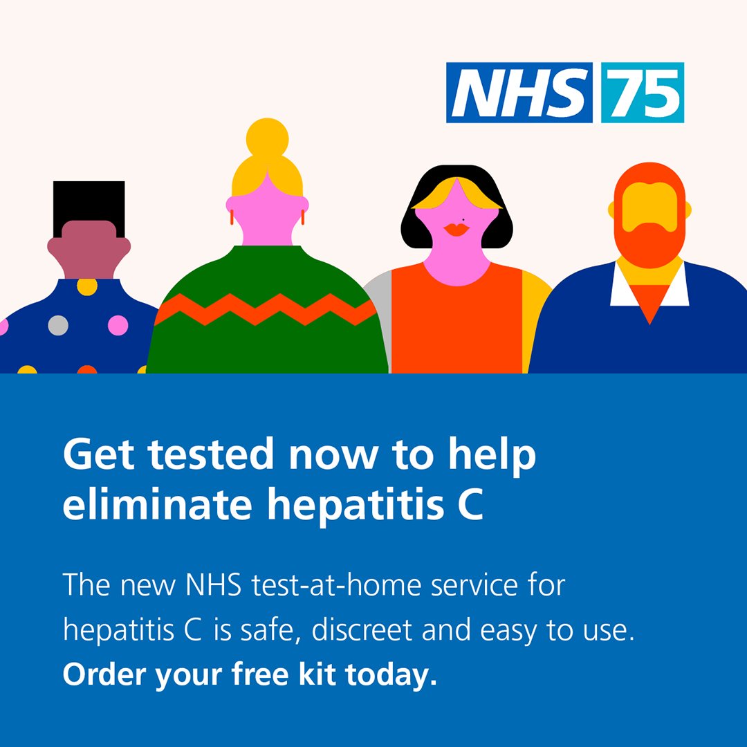 From today, anyone worried they may be at risk of hepatitis C can order a confidential test online through our new website

➡️ hepctest.nhs.uk