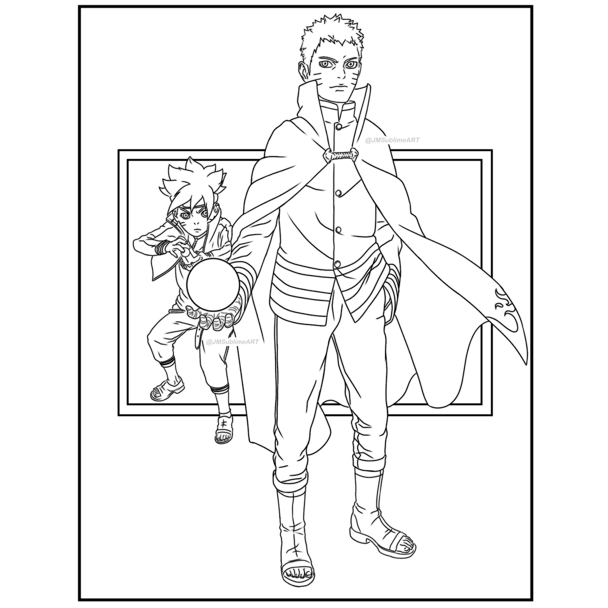 JMSublimeArt's tweet photo. 🔩 CHAPTER 4 / 80
''¡Maldito viejo!''
#BORUTO and #NARUTO https://t.co/7J32dLpNJX