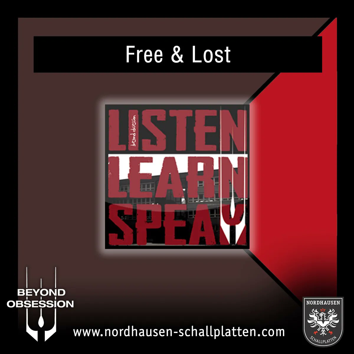 nordhausenplatt's tweet photo. Listen to Free & Lost by @BeyondObsession on #YouTube a beautiful synthpop song from their first album: https://t.co/p5OhZ3so4d
#NordhausenSchallplatten #beyondobsession #listenlearnandspeak #momentsoftruth #pureandnaked #spreadthemusic https://t.co/QXvfqzu27n