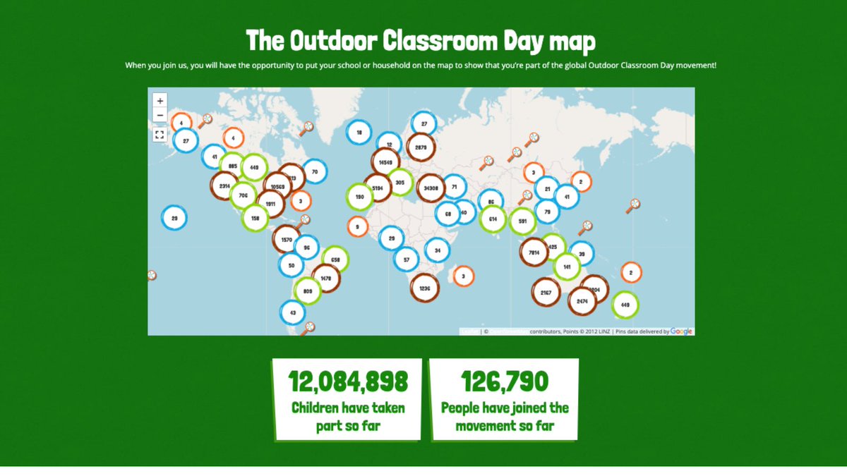 Since 2016, our awesome community has taken over 12 million children outdoors to play and learn! ⁣ ⁣ The next Outdoor Classroom Day is on 18 May - will you get your whole school involved? ⁣ ⁣ ⁣Visit the website 👇 for inspiration and ideas. outdoorclassroomday.com