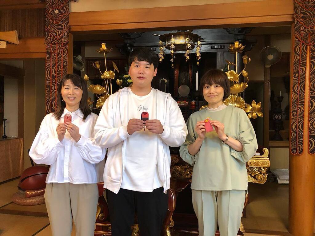 okeikoJapan's tweet photo. 「お守り作り体験」
思いのこもったお守りができました。#okeikojapan #体験　#お守り作り体験　#宮島 https://t.co/5xHipTSgGC